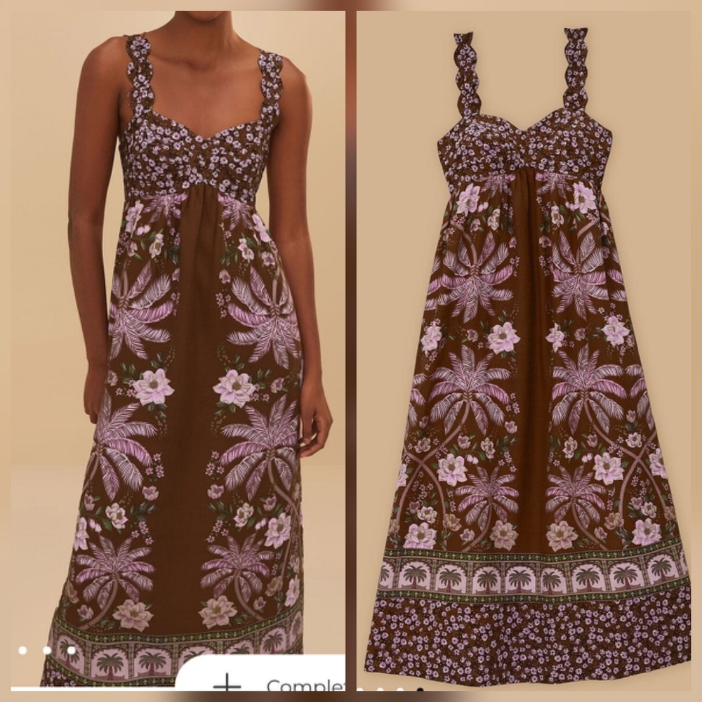 Farm Rio Palm Tree Maxidress